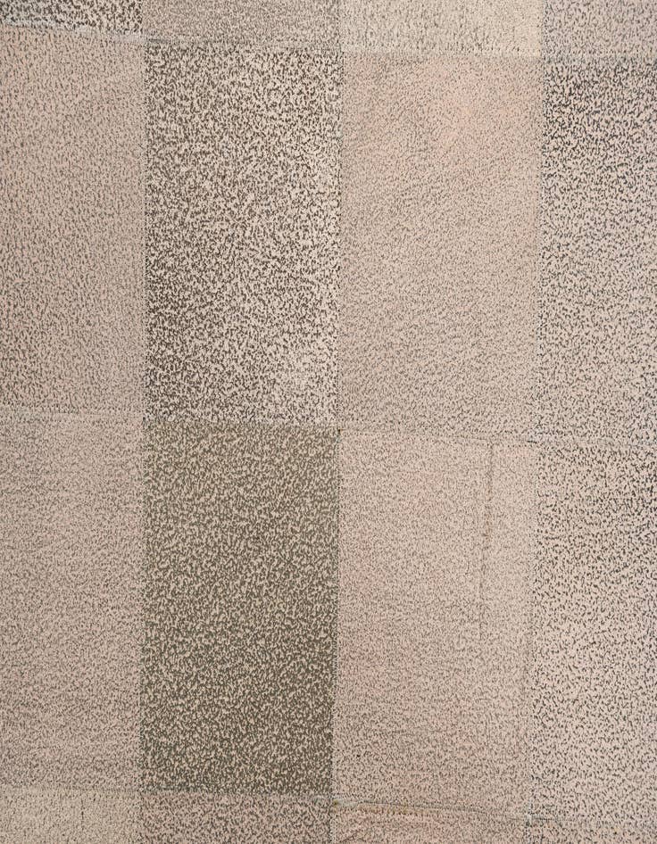 Detail image of  5' 2 x 7' 10 Cowhide Leather Rug