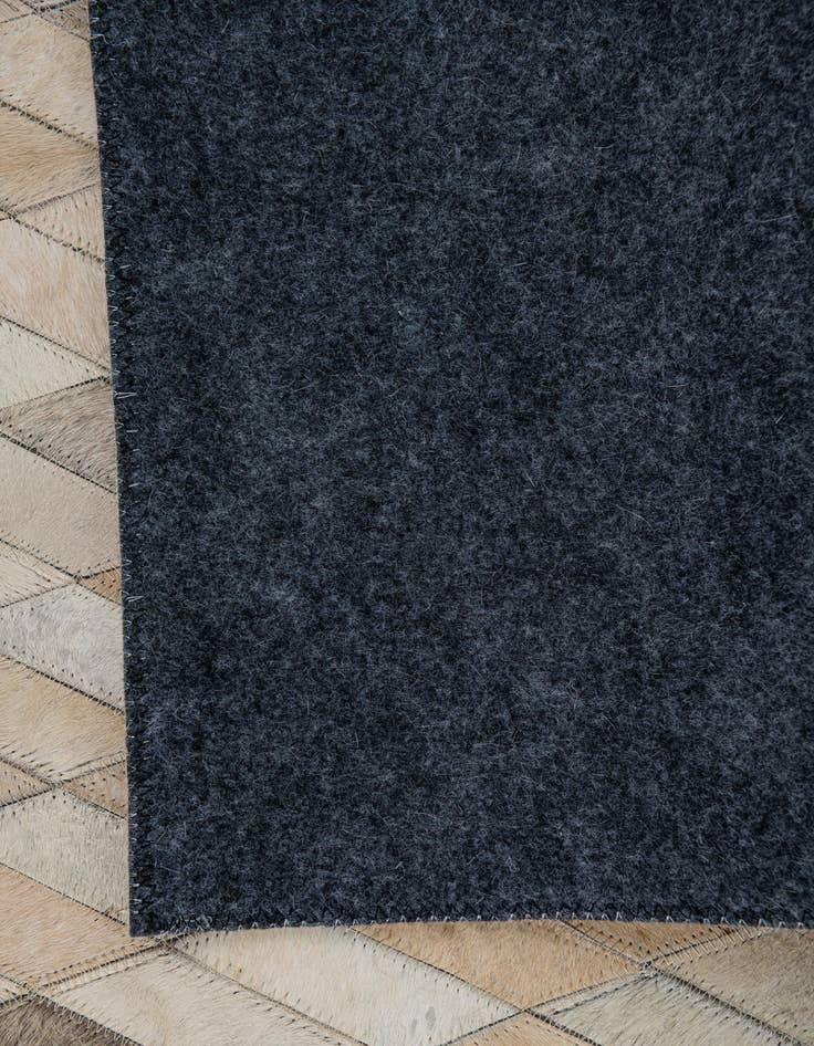 Detail image of  5' 2 x 8' Cowhide Leather Rug