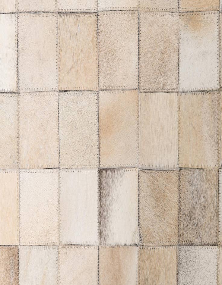 Detail image of  5' x 8' Cowhide Leather Rug
