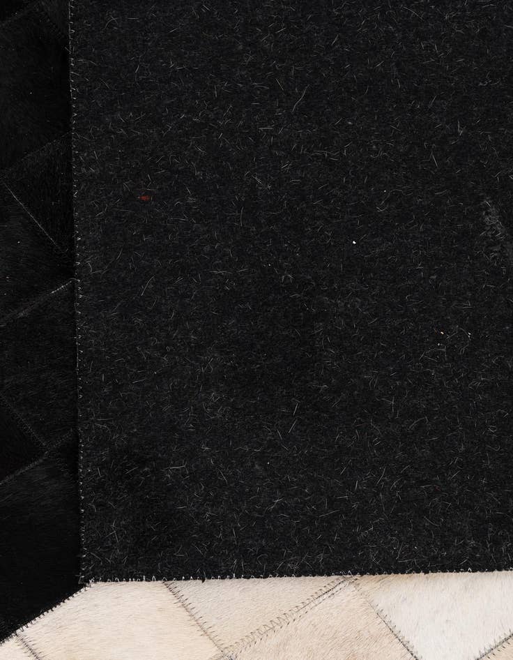 Detail image of  5' x 8' Cowhide Leather Rug