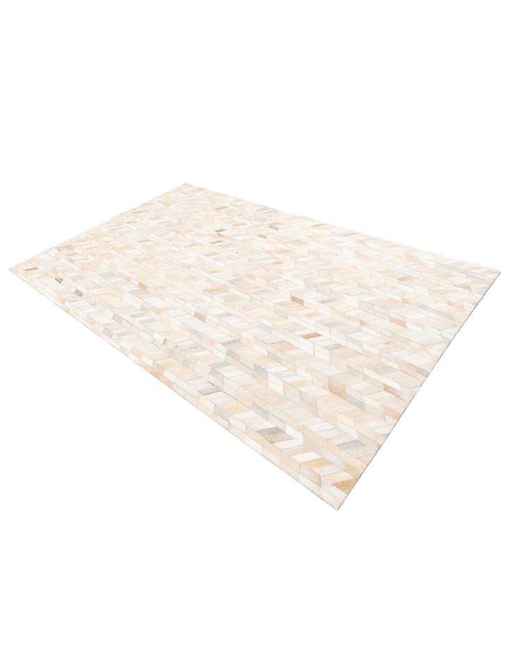 Detail image of  5' x 8' Cowhide Leather Rug