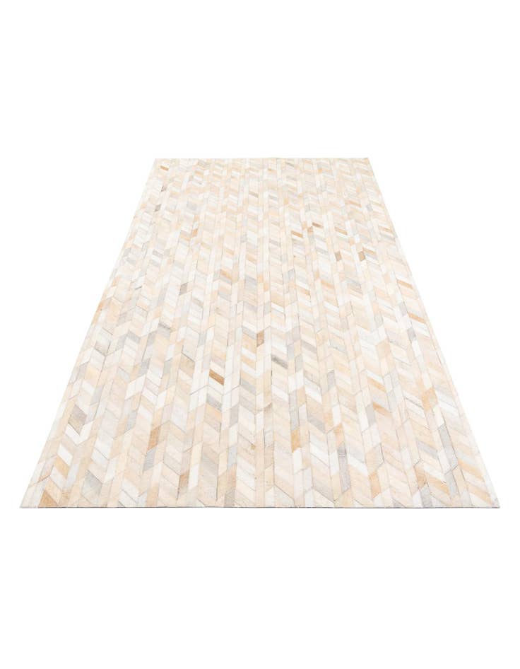 Detail image of  5' x 8' Cowhide Leather Rug