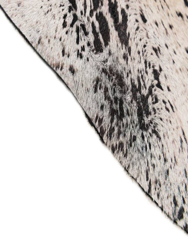 Detail image of  6' 3 x 7' 2 Cowhide Leather Rug