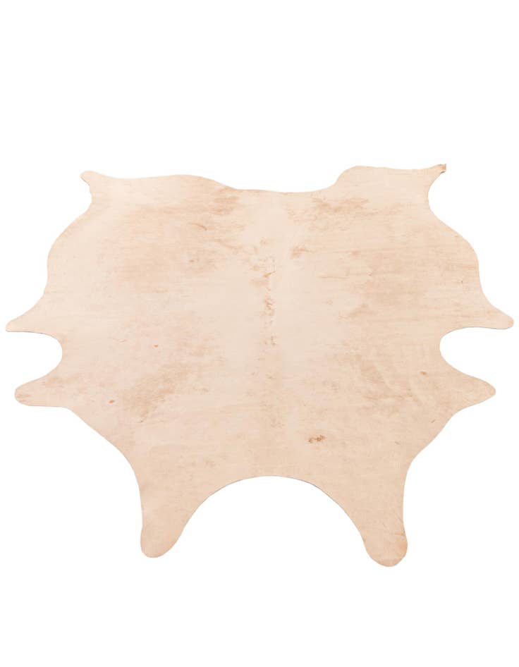 Detail image of  5' 11 x 7' 1 Cowhide Leather Rug