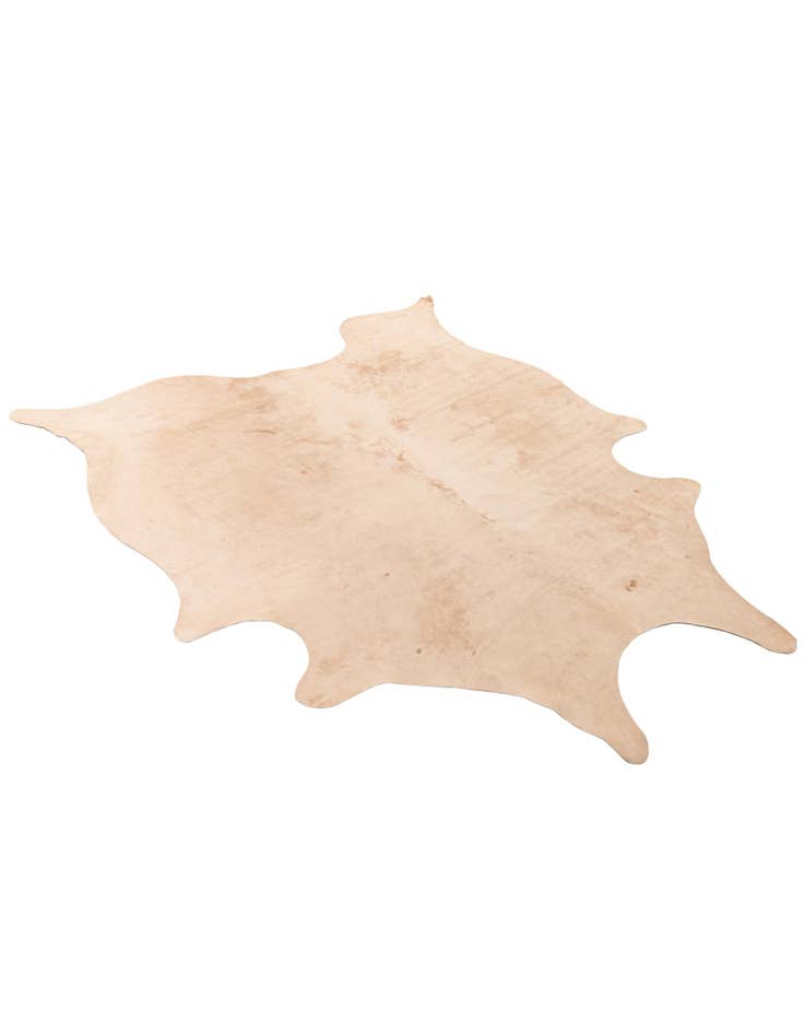 Detail image of  5' 11 x 7' 1 Cowhide Leather Rug