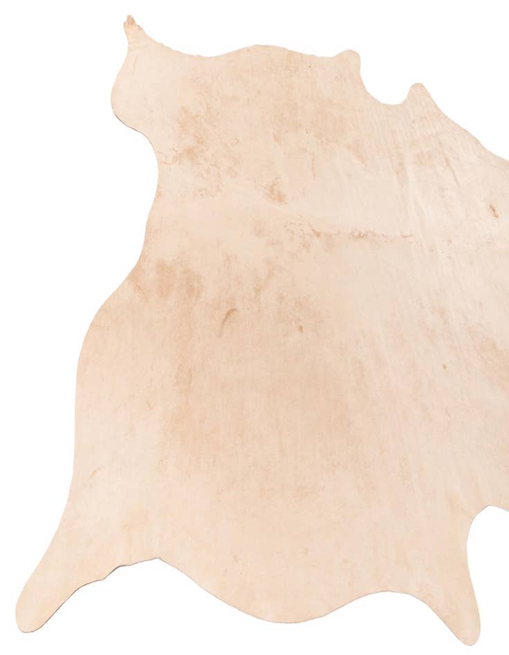 Detail image of  5' 11 x 7' 1 Cowhide Leather Rug