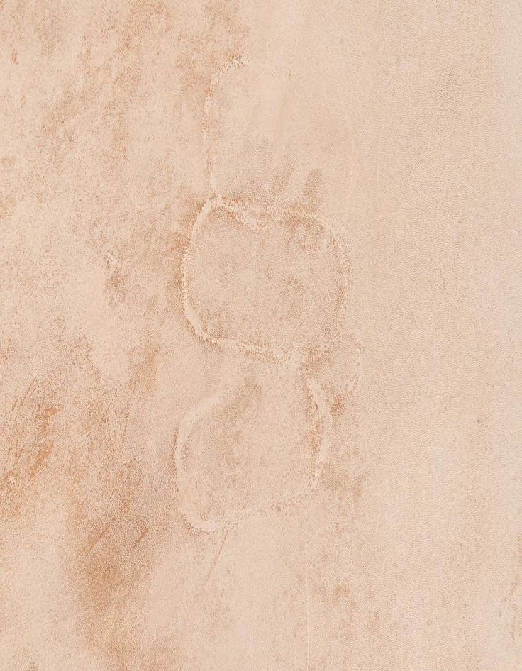 Detail image of  5' 11 x 7' 1 Cowhide Leather Rug