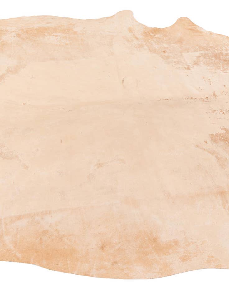 Detail image of  6' 6 x 7' 3 Cowhide Leather Rug