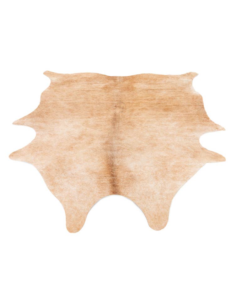 Detail image of  5' 5 x 6' 5 Cowhide Leather Rug