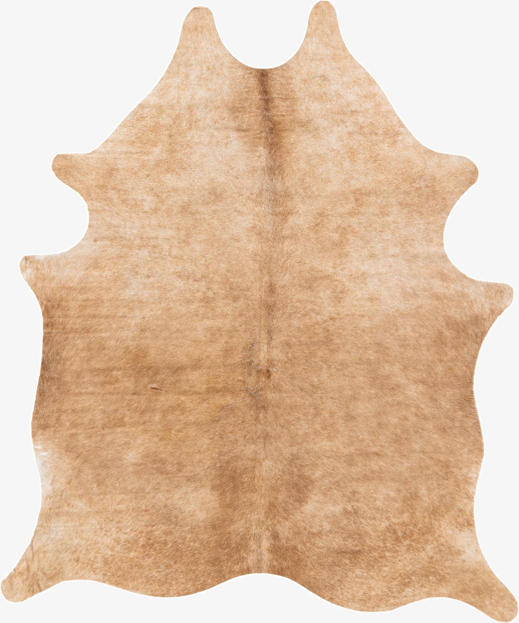  5' 5 x 6' 5 Cowhide Leather Rug