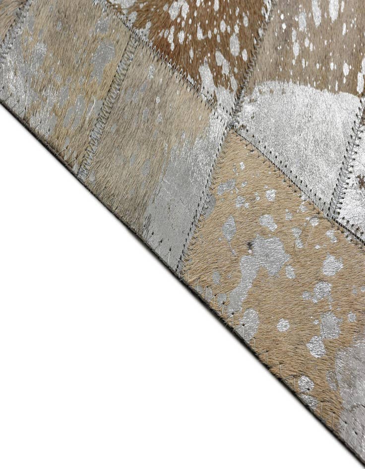 Detail image of  5' 2 x 8' 3 Cowhide Rug
