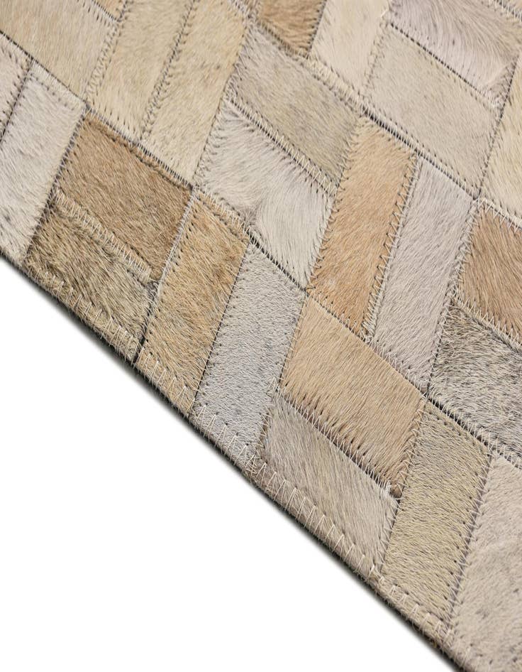 Detail image of  5' 4 x 7' 6 Cowhide Rug