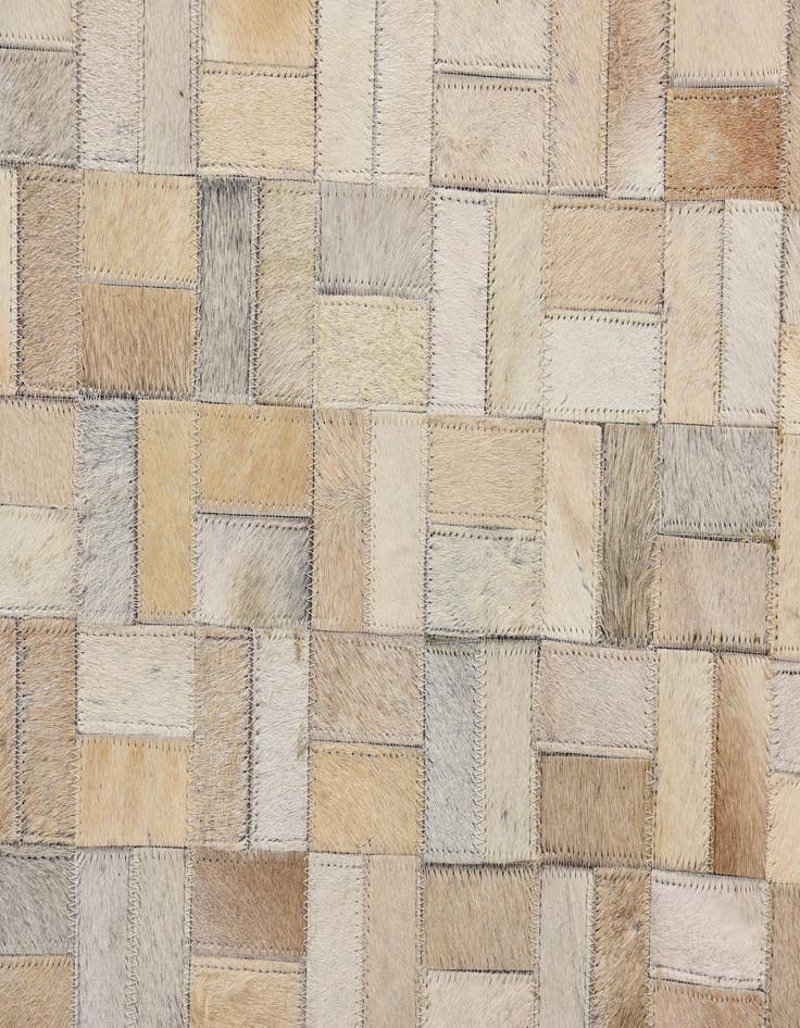Detail image of  5' 4 x 7' 6 Cowhide Rug