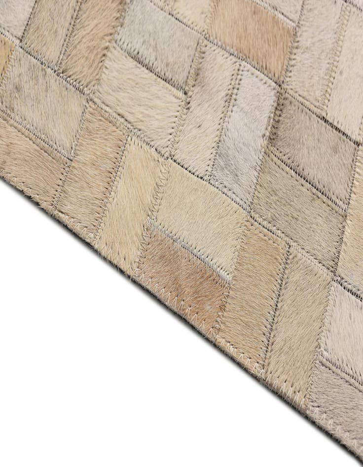 Detail image of  5' 4 x 7' 6 Cowhide Rug