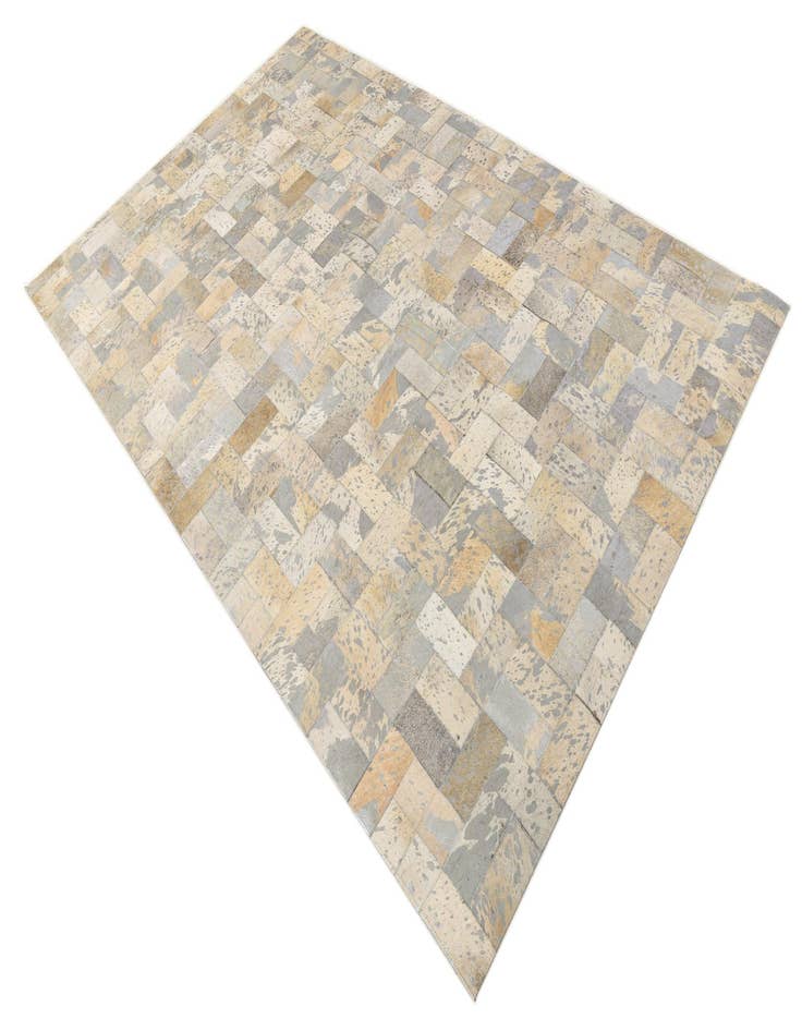 Detail image of  5' 3 x 8' 3 Cowhide Rug