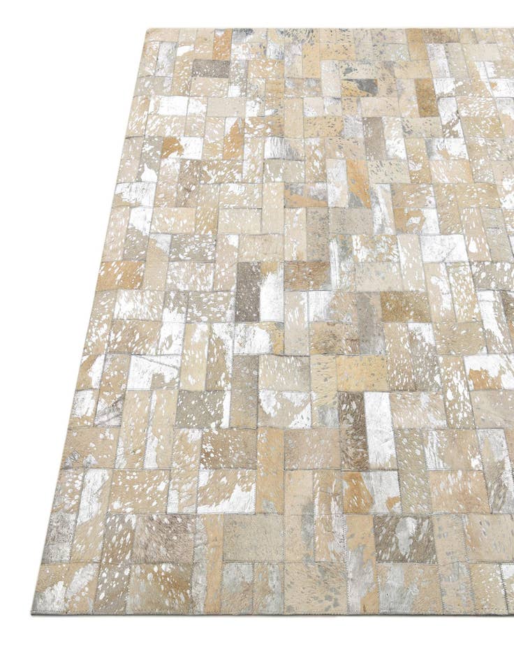 Detail image of  5' 3 x 8' 3 Cowhide Rug