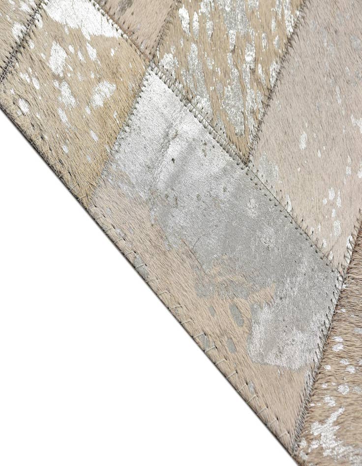 Detail image of  5' 3 x 8' 3 Cowhide Rug
