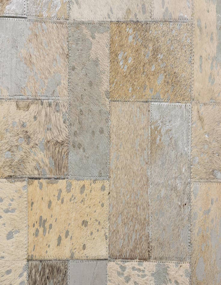 Detail image of  5' 3 x 8' 3 Cowhide Rug