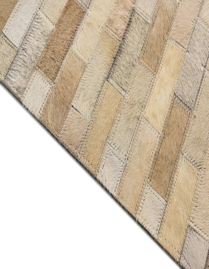 Detail image of  5' 4 x 7' 6 Cowhide Rug