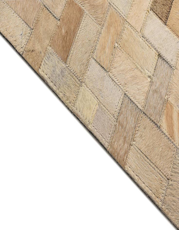Detail image of  5' 4 x 7' 8 Cowhide Rug