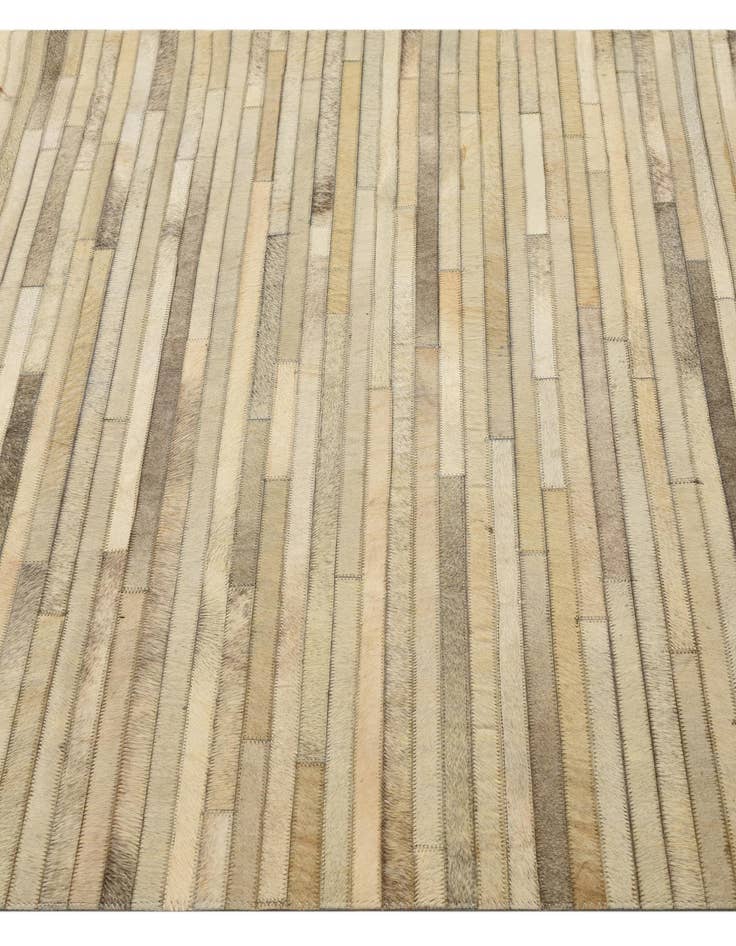 Detail image of  4' 6 x 5' 10 Cowhide Rug