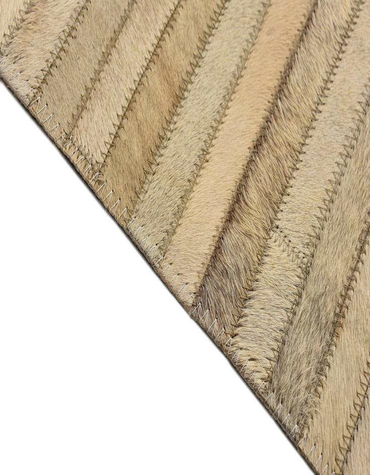 Detail image of  4' 6 x 5' 10 Cowhide Rug