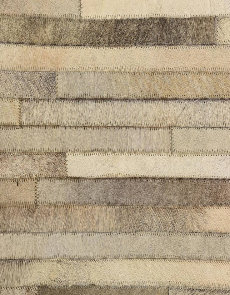 Detail image of  4' 6 x 5' 10 Cowhide Rug