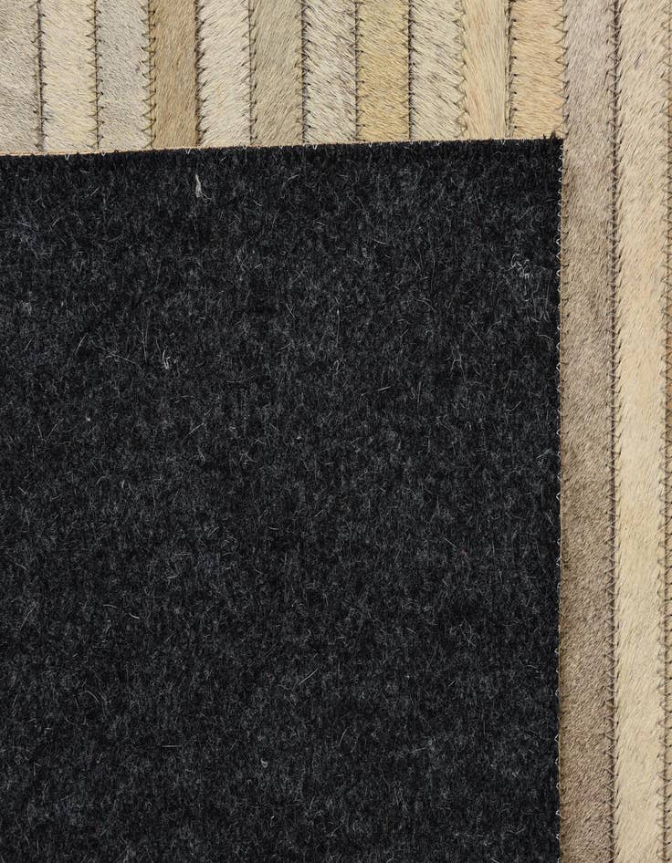 Detail image of  4' 6 x 5' 10 Cowhide Rug