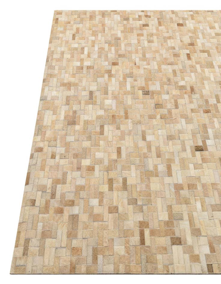 Detail image of  5' 4 x 7' 7 Cowhide Rug