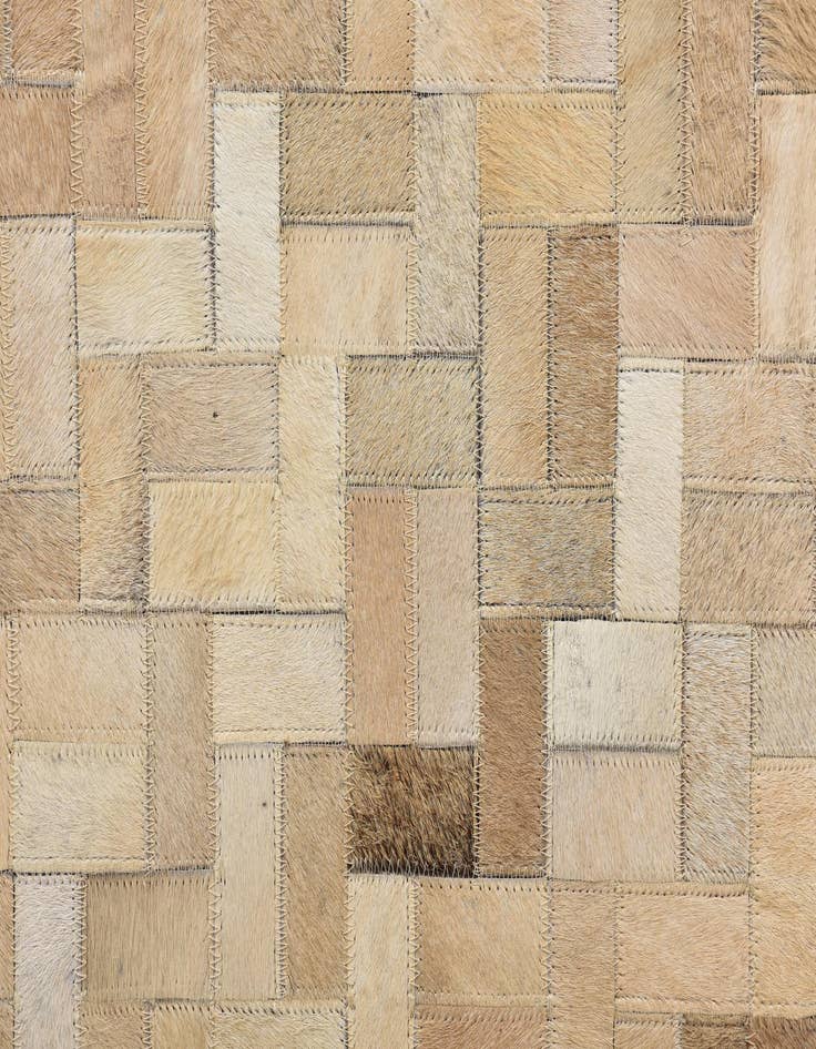 Detail image of  5' 4 x 7' 7 Cowhide Rug