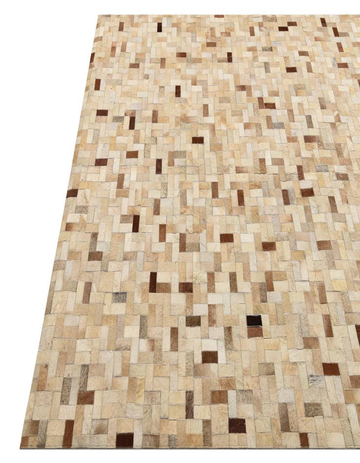 Detail image of  5' 4 x 7' 7 Cowhide Rug