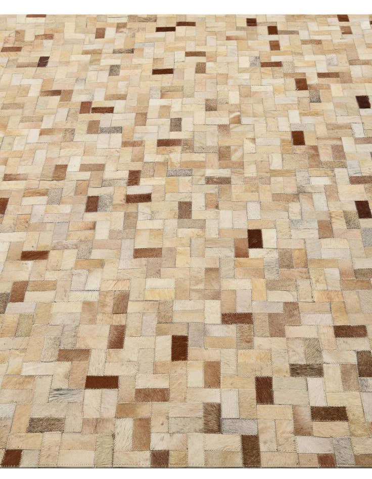 Detail image of  5' 4 x 7' 7 Cowhide Rug