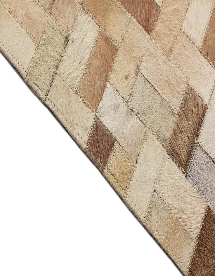 Detail image of  5' 4 x 7' 7 Cowhide Rug