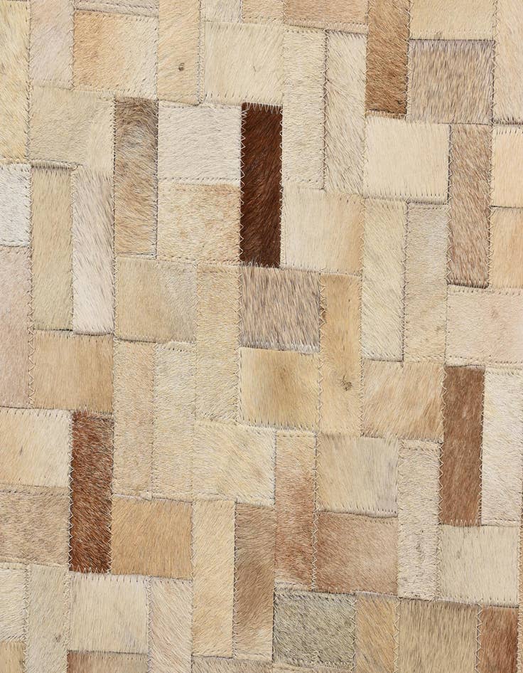 Detail image of  5' 4 x 7' 7 Cowhide Rug