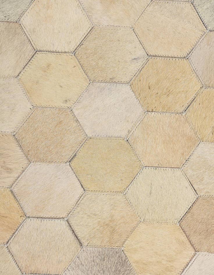 Detail image of  5' 4 x 7' 4 Cowhide Rug