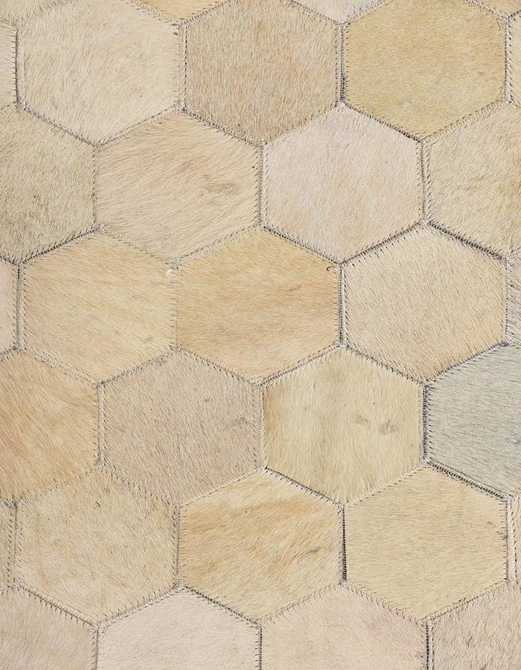 Detail image of  5' 4 x 7' 4 Cowhide Rug