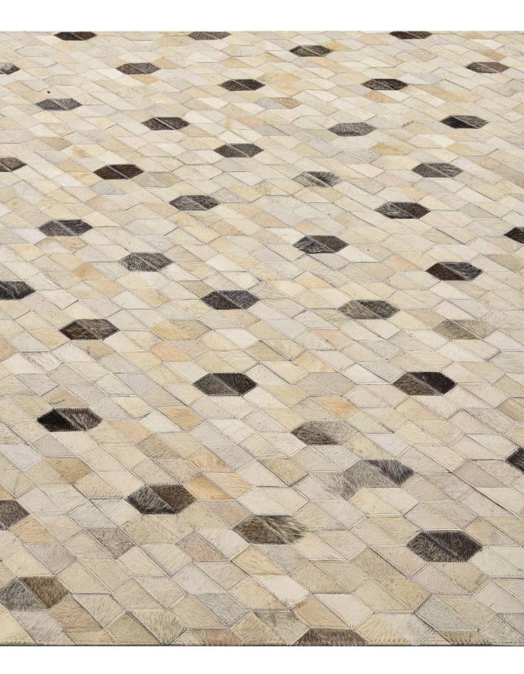 Detail image of  5' 4 x 7' 7 Cowhide Rug