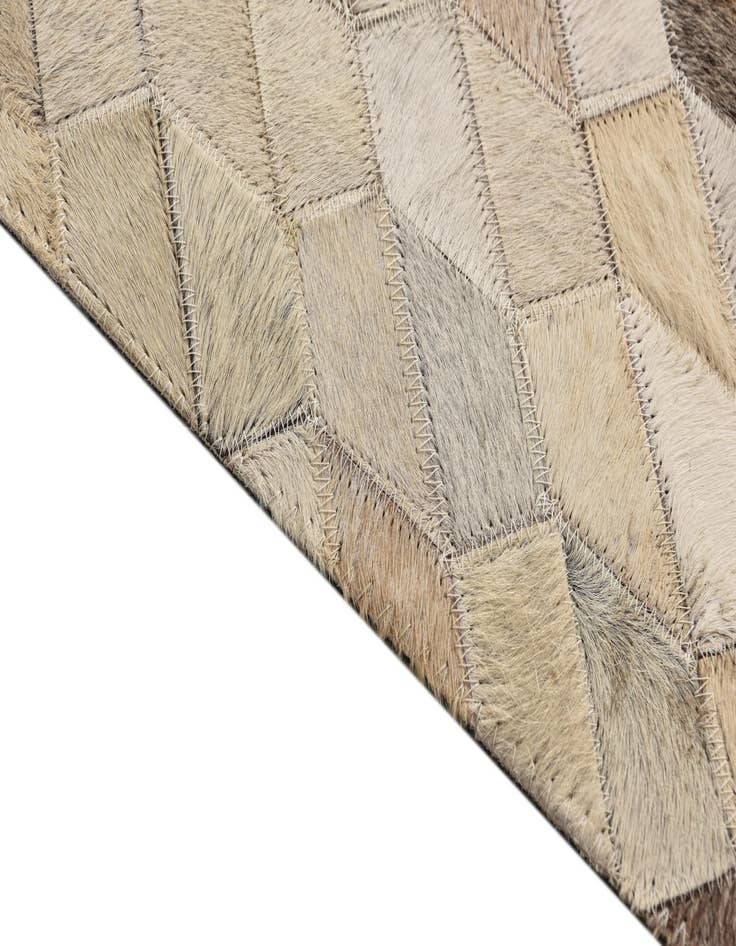 Detail image of  5' 4 x 7' 7 Cowhide Rug