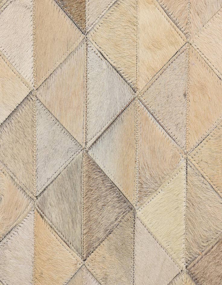 Detail image of  4' 9 x 6' 7 Cowhide Rug