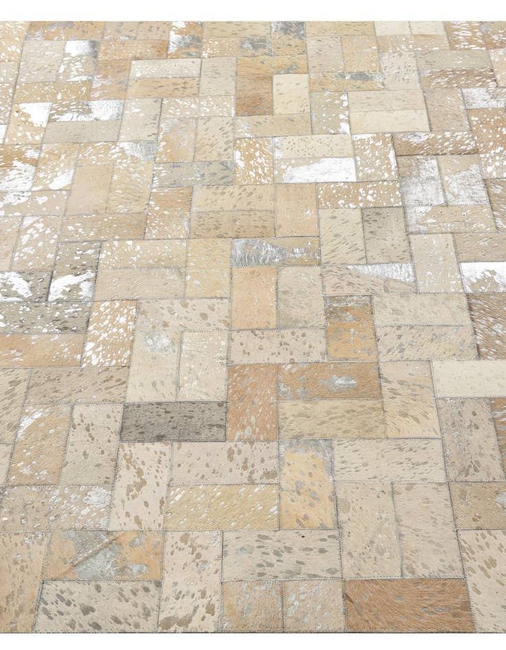 Detail image of  5' 3 x 8' 3 Cowhide Rug