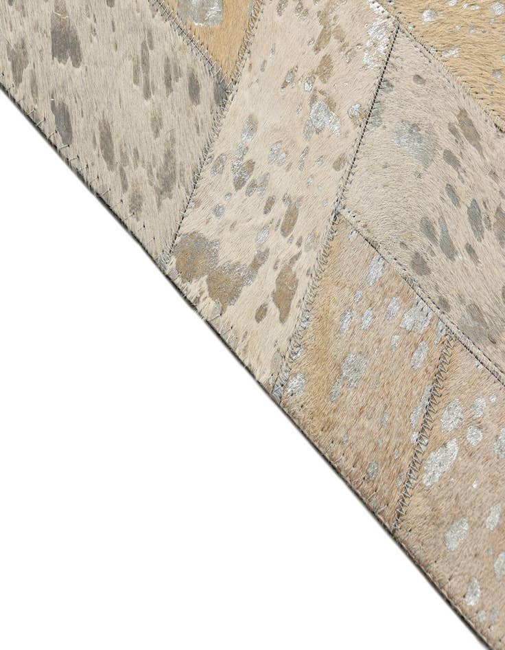 Detail image of  5' 3 x 8' 3 Cowhide Rug