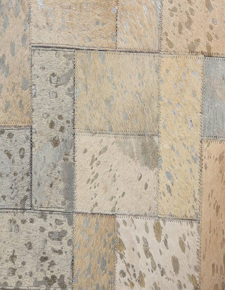 Detail image of  5' 3 x 8' 3 Cowhide Rug