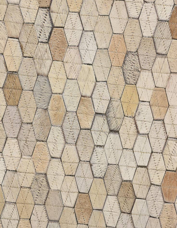 Detail image of  4' 10 x 6' 8 Cowhide Rug