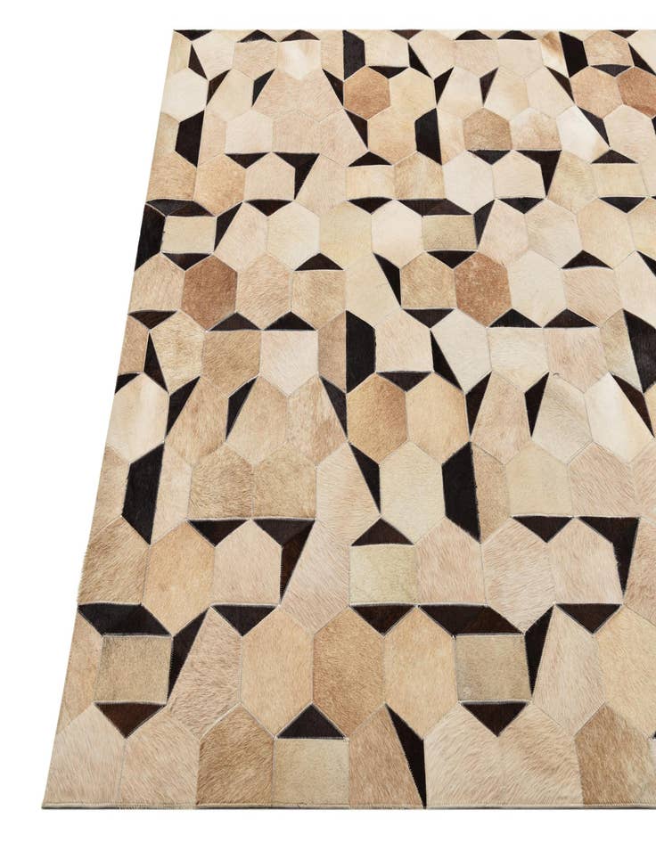 Detail image of  5' 2 x 8' Cowhide Rug