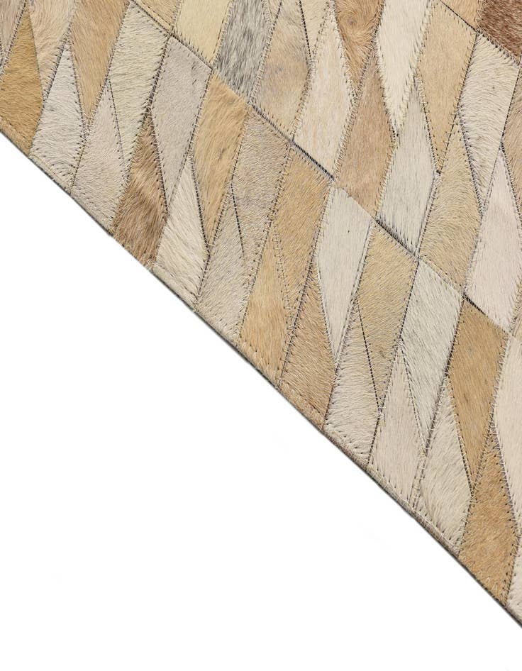 Detail image of  5' 4 x 7' 4 Cowhide Rug