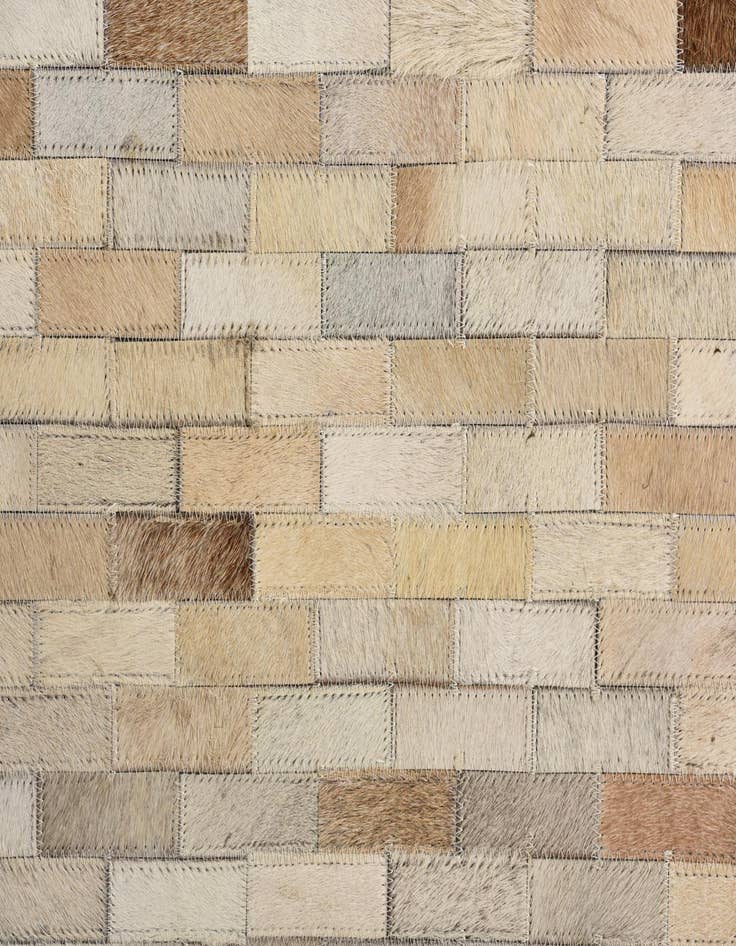 Detail image of  5' 4 x 7' 6 Cowhide Rug