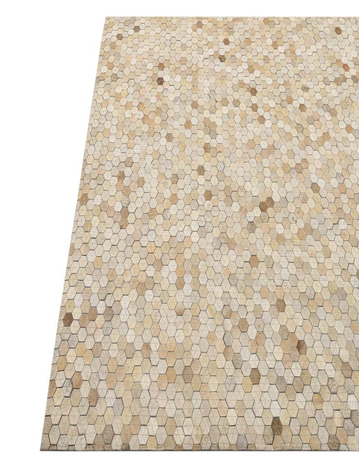 Detail image of  4' 10 x 6' 8 Cowhide Rug