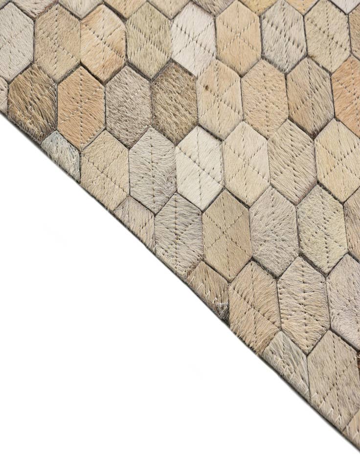 Detail image of  4' 10 x 6' 8 Cowhide Rug