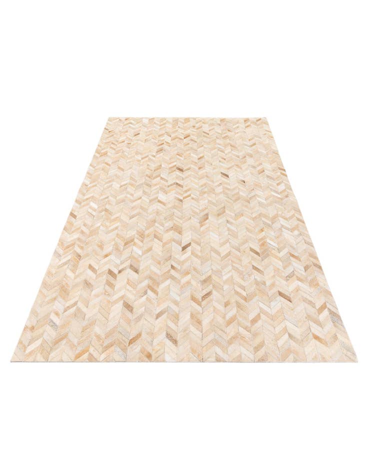 Detail image of  5' x 8' 1 Cowhide Stocks Rug