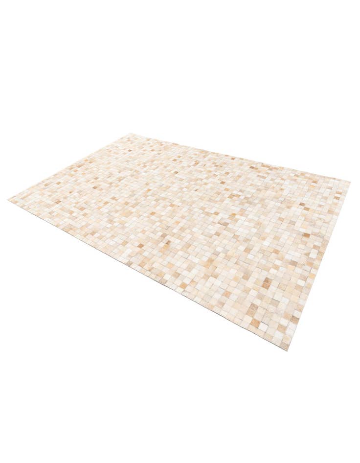 Detail image of  5' 1 x 7' 11 Cowhide Stocks Rug